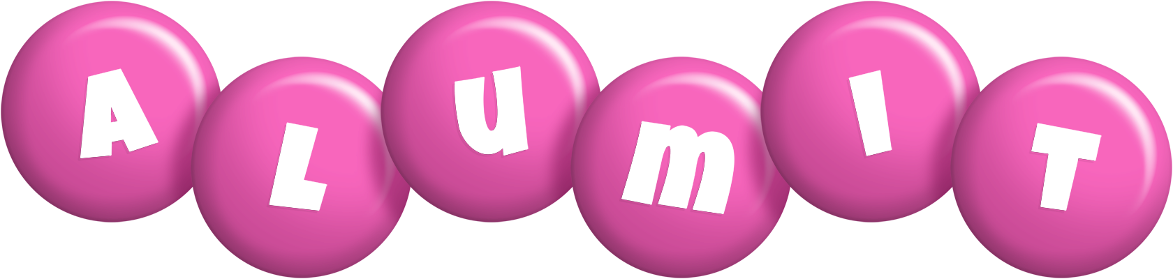 Alumit candy-pink logo
