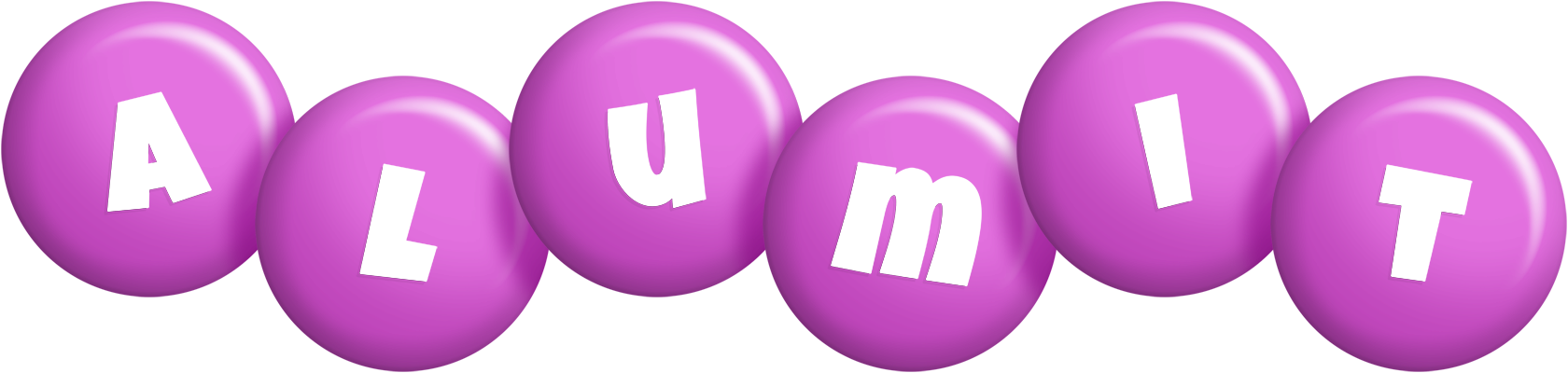 Alumit candy-purple logo