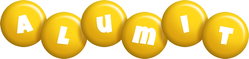 Alumit candy-yellow logo