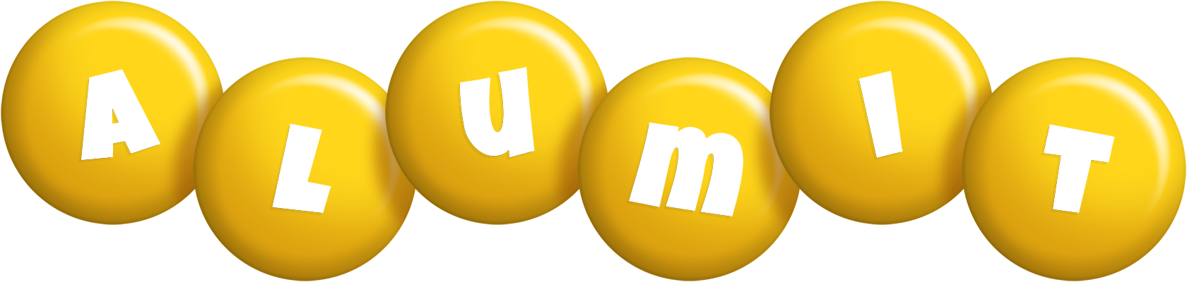 Alumit candy-yellow logo