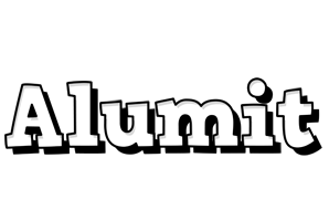 Alumit snowing logo