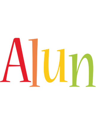 Alun birthday logo