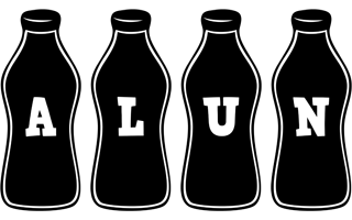 Alun bottle logo