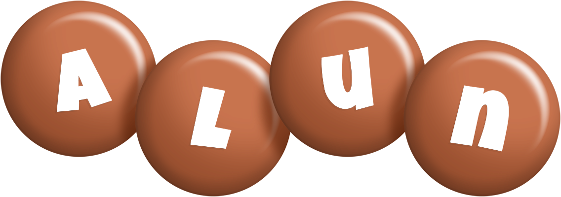 Alun candy-brown logo