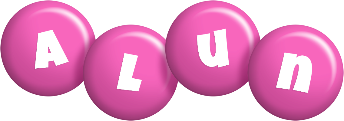 Alun candy-pink logo
