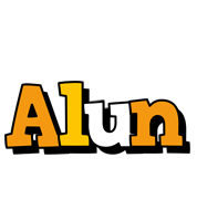 Alun cartoon logo