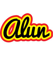 Alun flaming logo