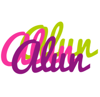 Alun flowers logo