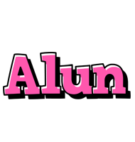 Alun girlish logo