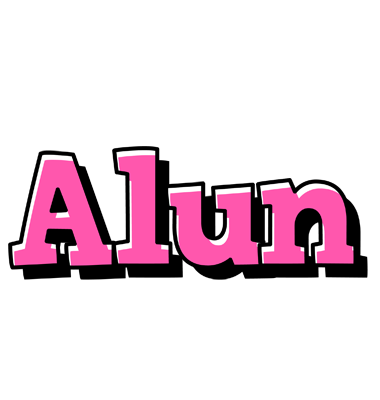 Alun girlish logo