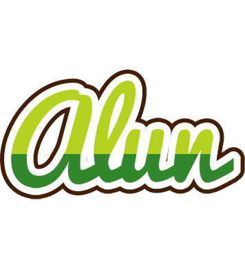 Alun golfing logo