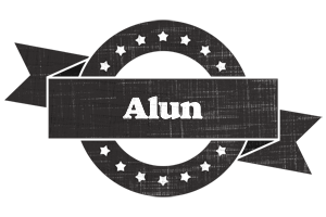 Alun grunge logo