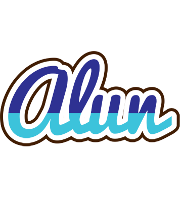 Alun raining logo