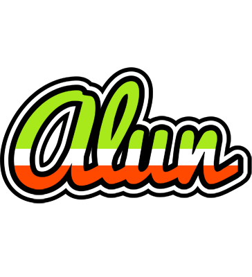 Alun superfun logo