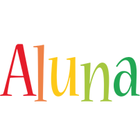 Aluna birthday logo