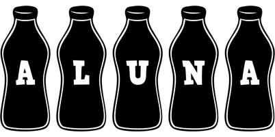 Aluna bottle logo