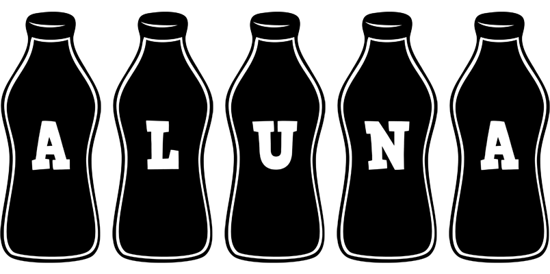 Aluna bottle logo