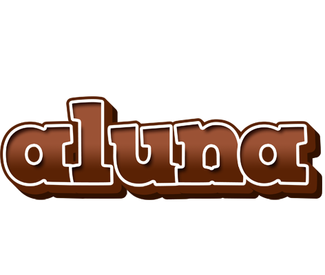 Aluna brownie logo