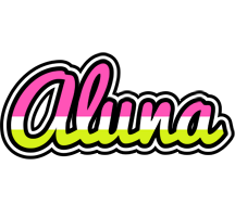 Aluna candies logo