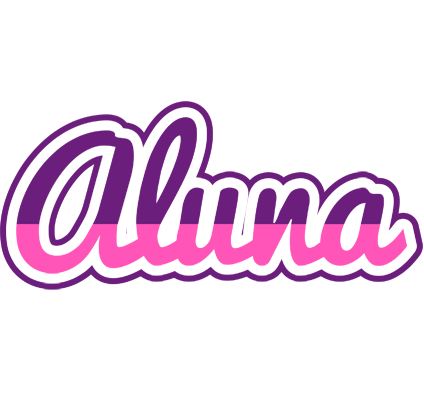 Aluna cheerful logo