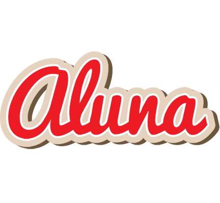 Aluna chocolate logo