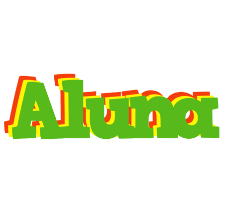 Aluna crocodile logo