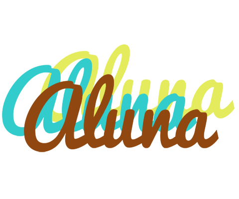 Aluna cupcake logo