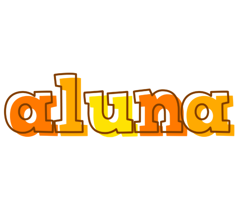 Aluna desert logo
