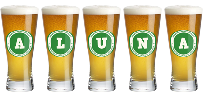 Aluna lager logo