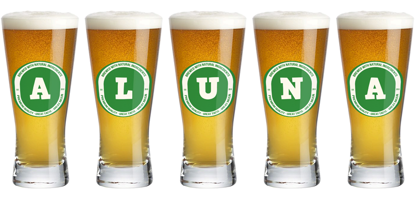 Aluna lager logo