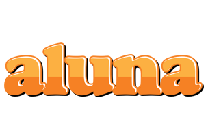 Aluna orange logo