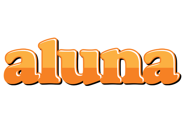 Aluna orange logo