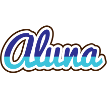 Aluna raining logo