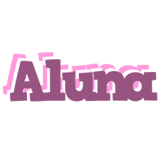 Aluna relaxing logo