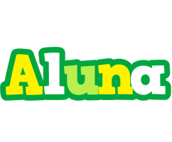 Aluna soccer logo