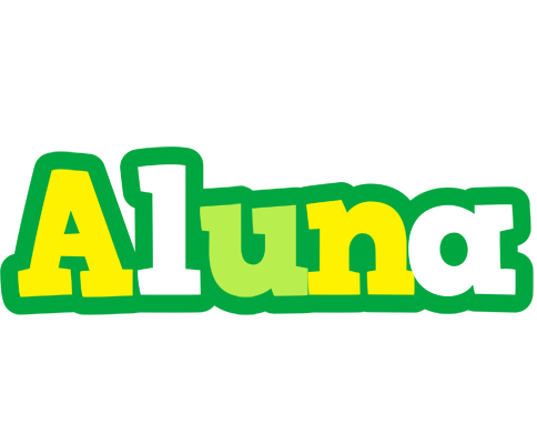 Aluna soccer logo
