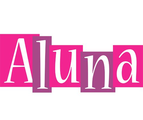 Aluna whine logo