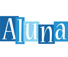 Aluna winter logo