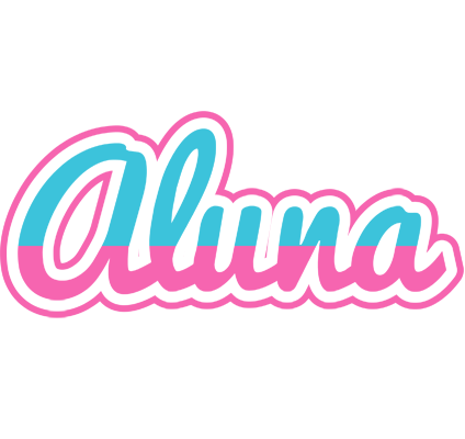 Aluna woman logo