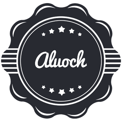 Aluoch badge logo