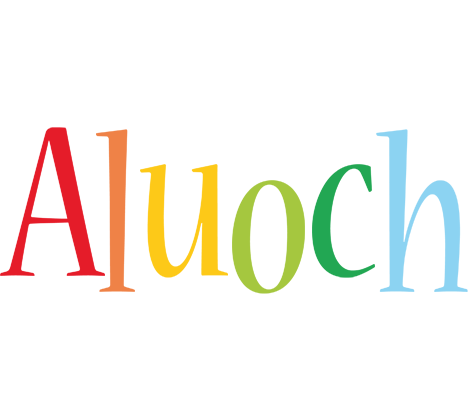 Aluoch birthday logo