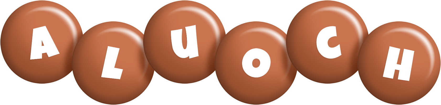 Aluoch candy-brown logo
