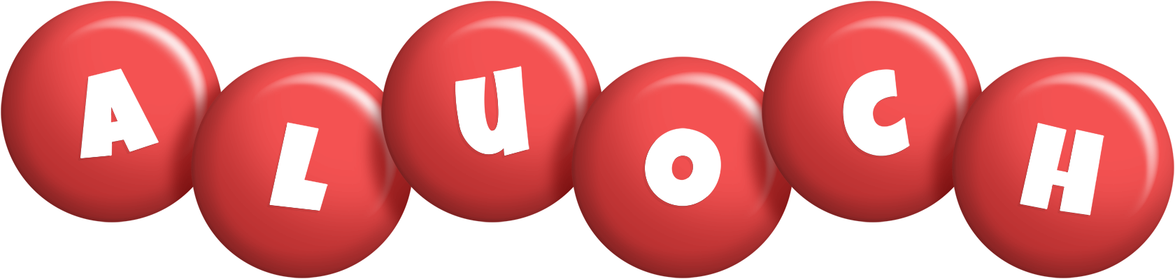 Aluoch candy-red logo