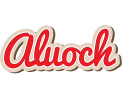 Aluoch chocolate logo