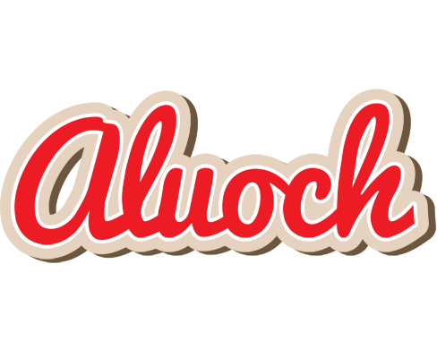 Aluoch chocolate logo