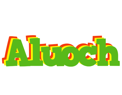 Aluoch crocodile logo