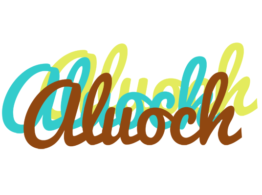 Aluoch cupcake logo