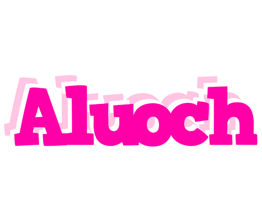 Aluoch dancing logo