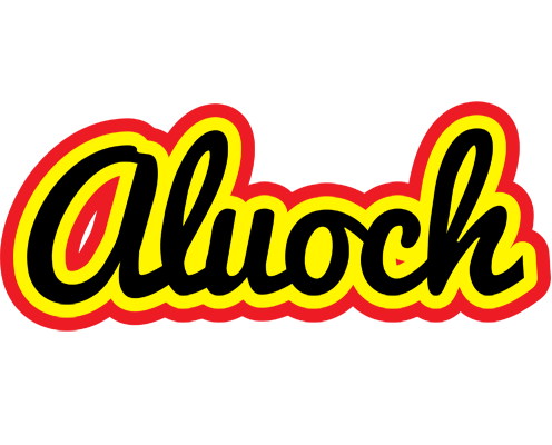 Aluoch flaming logo