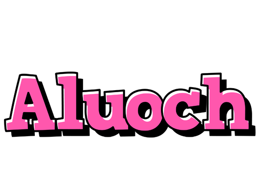 Aluoch girlish logo